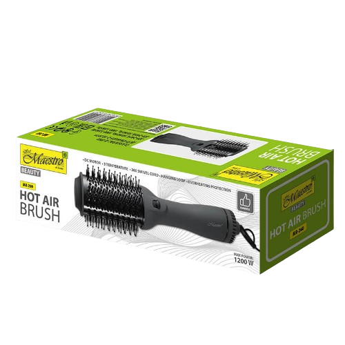 Фен-щітка для волосся 1000-1200W (2 температурні режими) MR-260 Maestro | Зображення 1