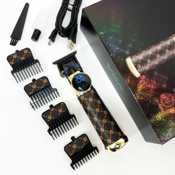 Тример для складної стрижки волосся VGR, Професійна машинка для стрижки волосся з насадками CB-68 | Зображення 6