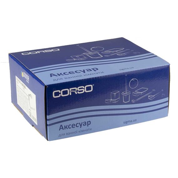 Тримач для туалетного паперу Corso BOLSENA 160×110×72мм (9681409) | Зображення 1