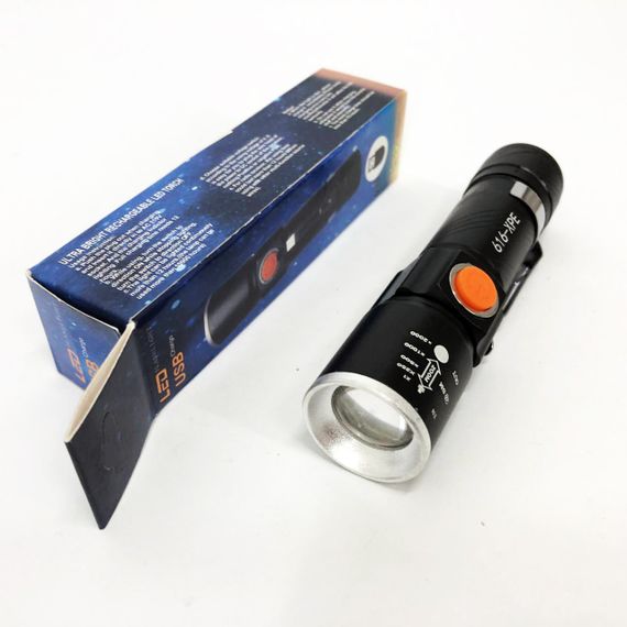 Многофункциональный тактический фонарь, Светодиодный фонарик Аккумуляторный фонарь VF-32 | Зображення 5