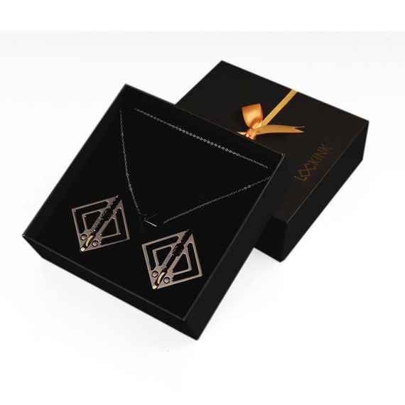 Затискачі для сосків з легкої підвіскою LOCKINK Adjustable Nipple Clamps with Light Pendant - Grey | Зображення 4