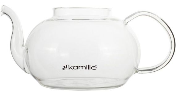 Чайник скляний заварювальний Kamille 500мл зі знімним ситечком (0783s) | Зображення 2