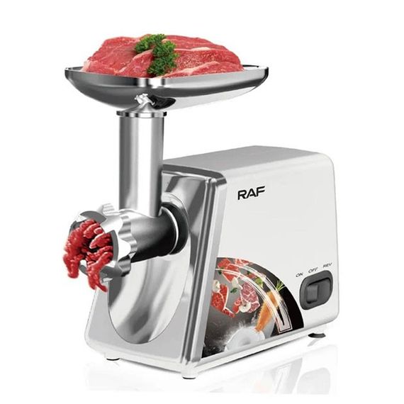 Электрическая мясорубка RAF R.3368 2500W Нержавеющая сталь, мясорубка электрическая металл | Зображення 2