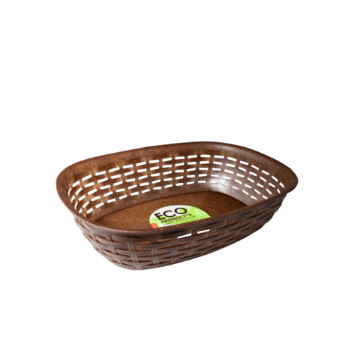 Кошик 30,5*21,5*7,5см коричневий Ротанг Eco Wood Алеана