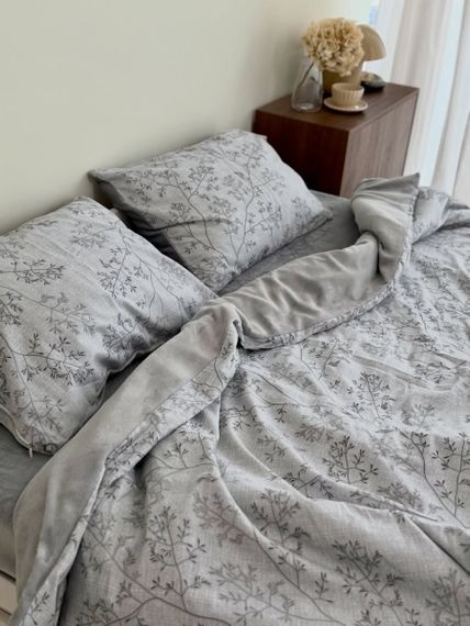 Постільна білизна полуторна Dushka Home 21601 160х215 см | Зображення 1