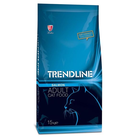 Корм Trendline Cat Salmon сухий з лососем для дорослих котів 15 кг