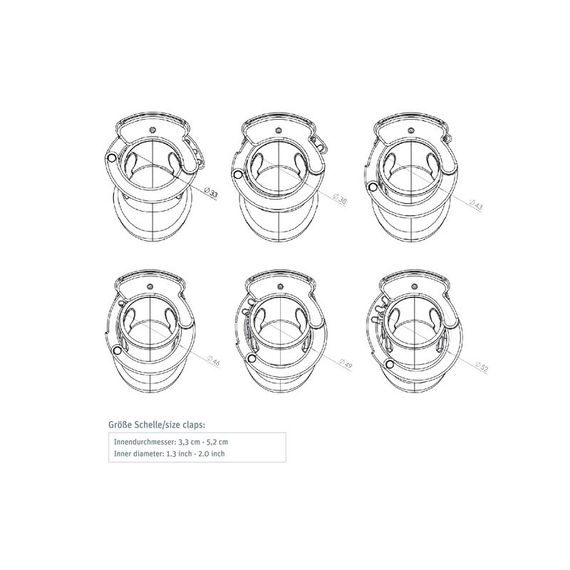 Клітка для члена з електростимуляцією Mystim Pubic Enemy No 1 - Gold Edition | Зображення 6