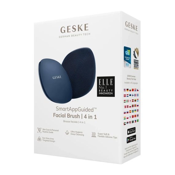 Щітка для обличчя GESKE Facial Brush 4в1 midnight | Зображення 7