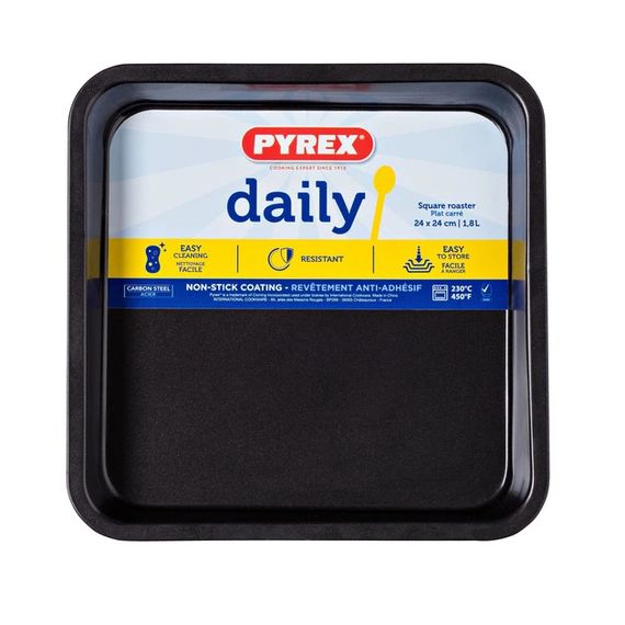 Форма для запікання Pyrex DM26SR6/3046 24х24 см чорна | Зображення 2