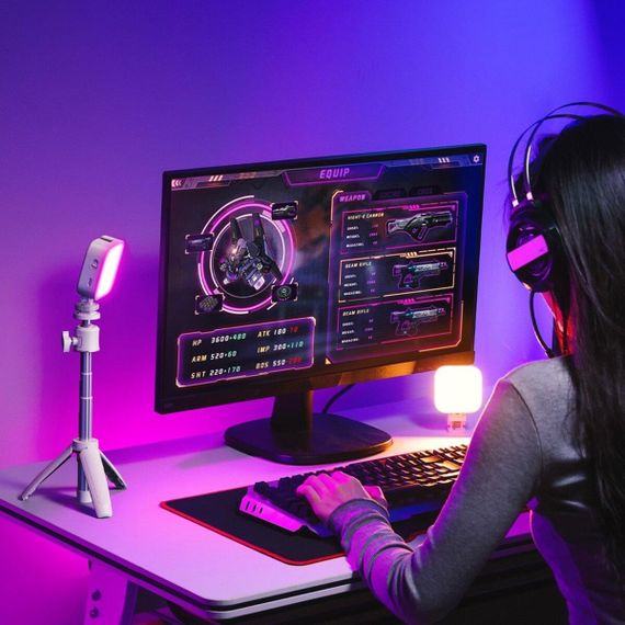 Відеосвітло Ulanzi Vijim U60 RGB Video Light White (L026GBW1 U60 RGB) | Зображення 4