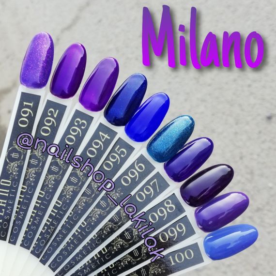 Гель-лак Milano 091 8мл | Зображення 5