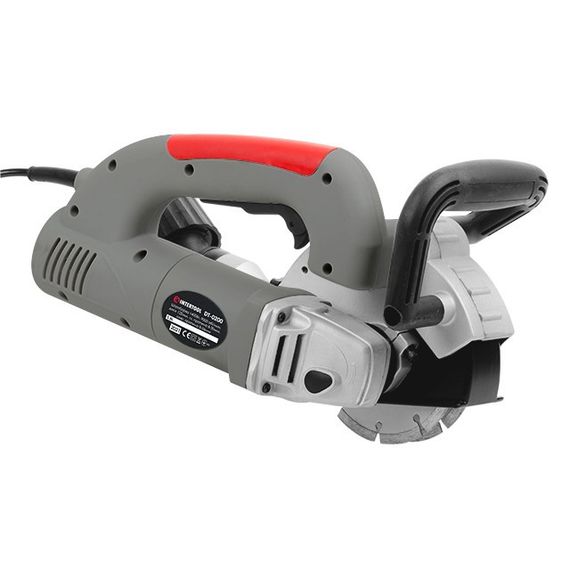 Штроборіз 1400Вт, 9000 об / хв, диск 125мм, гл. пропила 8-30мм, шир. пропила 8-26мм INTERTOOL DT-0200 | Зображення 3