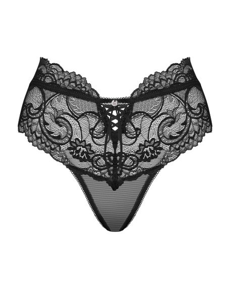 Трусики Obsessive Elizenes Черные S/M | Зображення 3