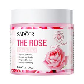 Крем-масло для тела с экстрактом розы Sadoer, 200 г