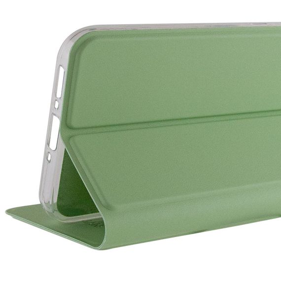 Шкіряний чохол-книжка GETMAN Elegant (PU) для Xiaomi Redmi 12 М'ятний | Зображення 3