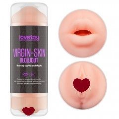 Мастурбатор - Virgin-Skin Blowout Stroker Vagina and Mouth Sex Aura