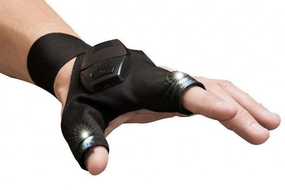 Перчатки со встроенным фонариком Glove Light перчатки с фонариком!