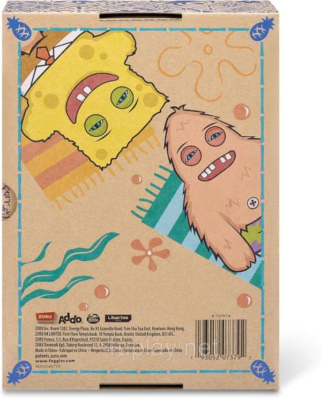 Мягкая игрушка Фуглер Губка Боб Квадратные Штаны 23 см Fuggler SpongeBob Squarepants by Zuru | Зображення 3