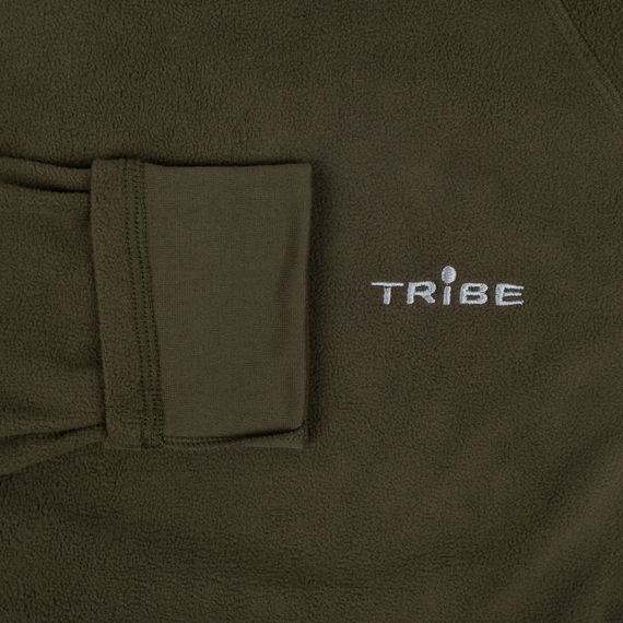 Термобілизна чоловіча Tribe Microfleece олива L, тепла флісова термобілизна трайб для риболовлі полювання туризму кемпінгу ЗСУ | Зображення 9