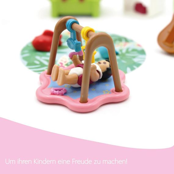 PLAYMOBIL 70862 Дитяча кімната, Ігровий набір із фігурками Playmobil City Life Baby Room 42 деталі | Зображення 4