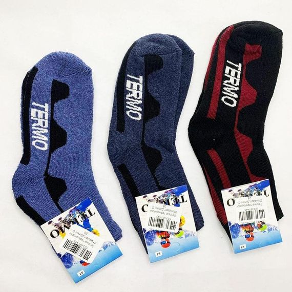 Дитячі шкарпетки шерстяні Termo Socks, 5-7 розмір, 1 пара / Зимові шкарпетки для дитини / Термошкарпетки для дітей | Зображення 7