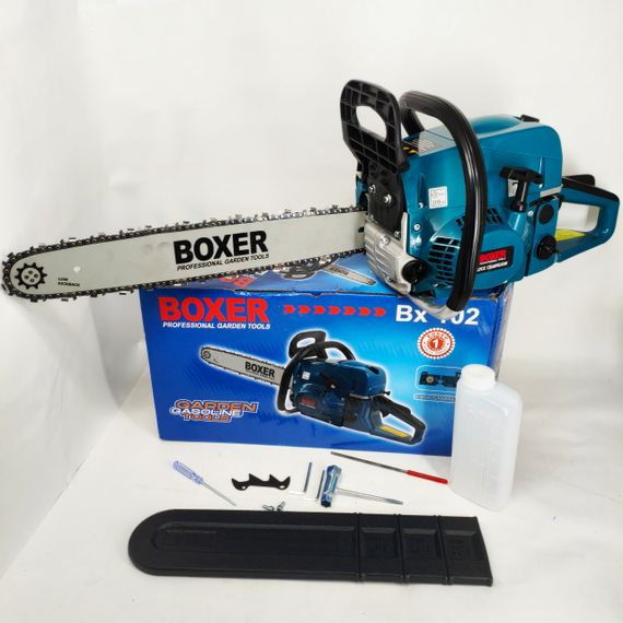 Бензопила Boxer BX-102 5,9 КВт З Двома Напрямними І Ланцюгами BH-89 | Зображення 5