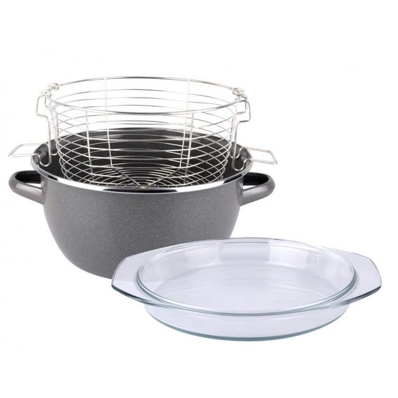 Каструля-фритюрниця Vitrinor Parma VR-1101881 24 см 3 л