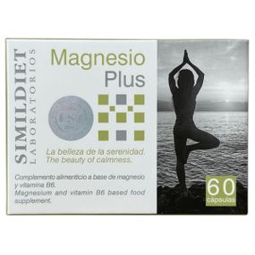 Комплекс для профилактики нервной системы Simildiet laboratorios Magnesio Plus 60 Caps