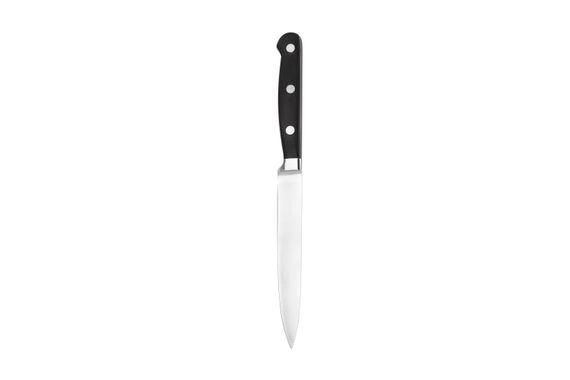 Кухонный нож универсальный Ardesto Black Mars, 25,2 см, длина лезвия 12,7 см, черный, нерж.сталь, дерево (AR2034SW) | Зображення 2