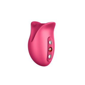 Вакуумний стимулятор Fun Factory Belle Raspberry, 11 режимів роботи, перезаряджуваний