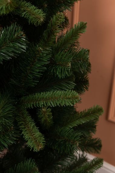 Штучна ялинка 2 м зелена, новорічна ялинка Різдво штучна реалістична Преміум SOK-2-6 | Зображення 1