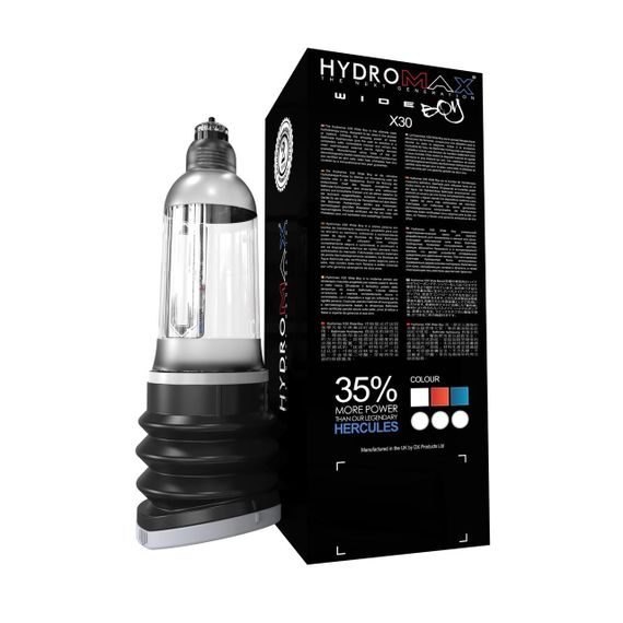 Гідропомпа Bathmate Hydromax 7 WideBoyClear (X30) для члена довжиною від 12,5 до 18 см, діаметр до 5 | Зображення 5