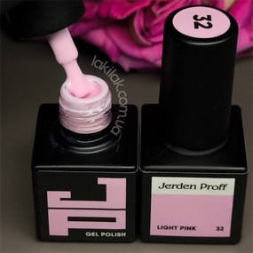 Гель-лак Jerden Proff №32 (світло--рожевий) 5 мл