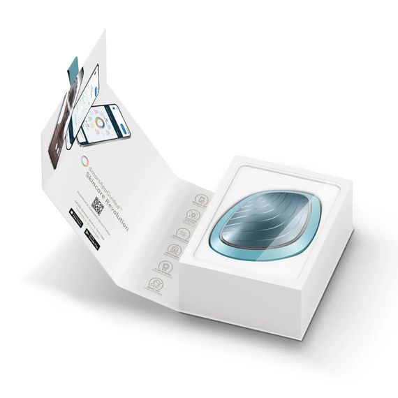 Ультразвукова маска тепло та холод GESKE Sonic Warm&Cool Mask 9в1 white, Бірюзовий | Зображення 8
