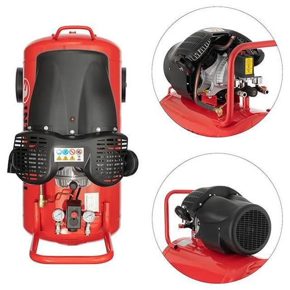 Компресор 100 л, 10 aтм, 354 л/хв INTERTOOL PT-0005 | Зображення 4