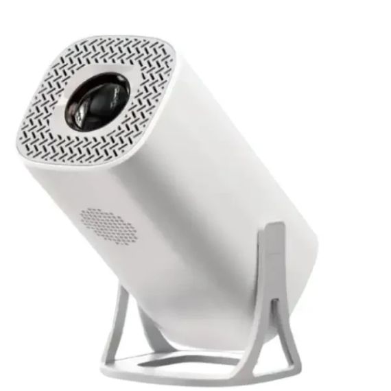 Проектор видео-игровой с джойстиками + пульт управления Android Projector HA-199 Белый | Зображення 7