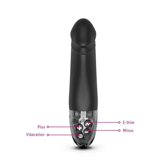 Вібратор з електростимуляцією Mystim Real Deal Neil Black Edition Sex Aura | Зображення 3