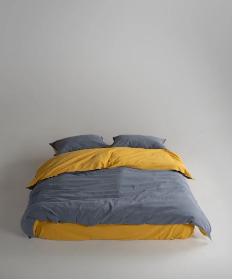 Постільна білизна Limasso Stonewashed Essualte 200 х 220 см Honey - Castle Rock | Зображення 1