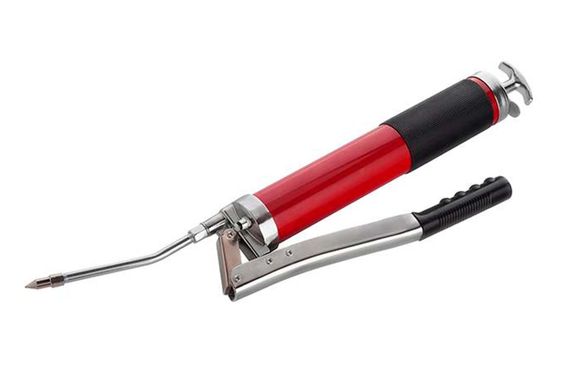 Шприц для смазки Intertool - 600мл двухплунжерный с гибким шлангом (HT-0060) | Зображення 2
