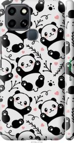 Чохол на Infinix Smart 6 Панди "4318m-2758-2448"