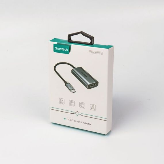 Адаптер-перехідник USB Type-C на HDMI Choetech HUB-H16-GY | Зображення 6