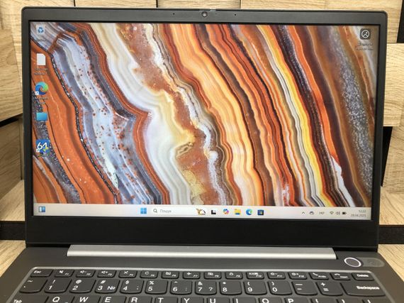 Ультрабук Б-клас Lenovo ThinkBook 14-IML / 14" (1920x1080) IPS / Intel Core i5-10210U (4 (8) ядра по 1.6 - 4.2 GHz) / 8 GB DDR4 / 256 GB SSD M.2 / Intel UHD Graphics / WebCam / Fingerprint / HDMI б/в | Зображення 2
