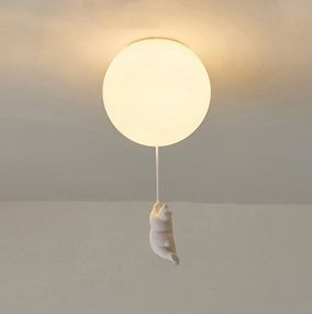 Люстра стельова на 1 лампочку 26804 Білий 50х20х20 см.