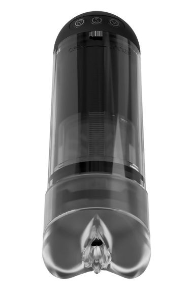 Вибропомпа вакуумная Pipedream PDX Elite черная, 17.8 см Sex Aura