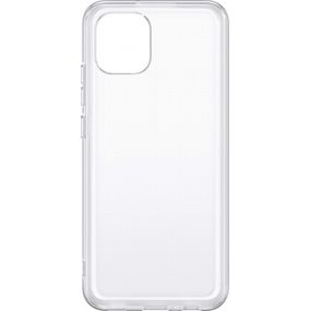 Чехол для мобильного телефона Samsung A03 Soft Clear Cover Transparent (EF-QA035TTEGRU)