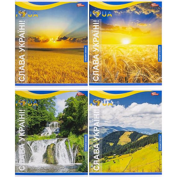 Зошит учнівський А5/60 лін. Слава Україні! 3422 Мрії збуваються (4820036480210)