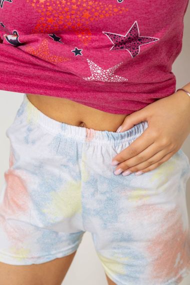 Пижама женская, цвет малиновый, 243R50582 | Зображення 4