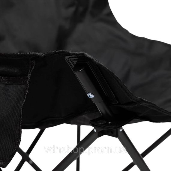Кресло раскладное туристическое 47х58х70 см с карманом Черное SJ-0056-1 | Зображення 5