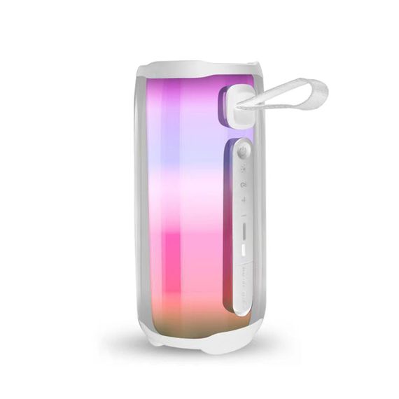 Портативна колонка 8 Вт с подсветкой и USB Белый | Зображення 4