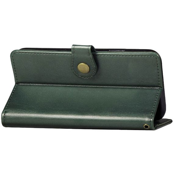 Шкіряний чохол-книжка GETMAN Gallant (PU) для TECNO Spark 10 Pro Зелений | Зображення 4